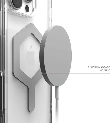 UAG Plyo Apple iPhone 16 Pro Hoesje MagSafe Back Cover Ice Zilver afbeelding 5