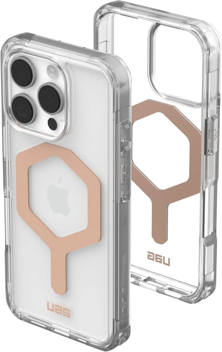 UAG Plyo Apple iPhone 16 Pro Hoesje MagSafe Back Cover Ice Roze afbeelding 1