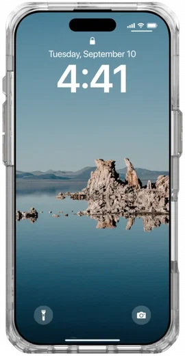 UAG Plyo Apple iPhone 16 Pro Hoesje MagSafe Back Cover Ice Roze afbeelding 4