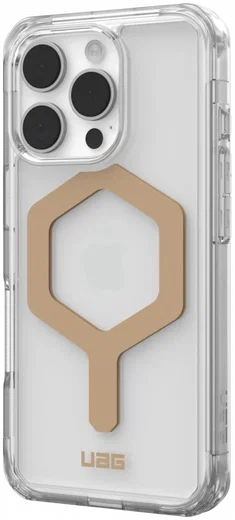 UAG Plyo Apple iPhone 16 Pro Hoesje MagSafe Back Cover Ice Roze afbeelding 2
