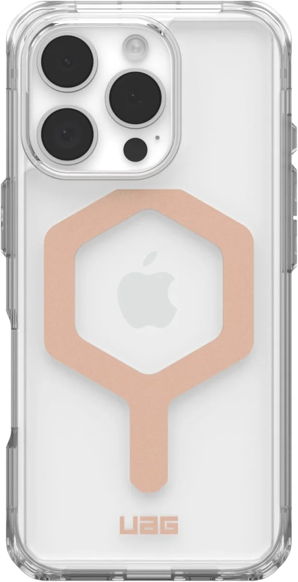 UAG Plyo Apple iPhone 16 Pro Hoesje MagSafe Back Cover Ice Roze afbeelding 9