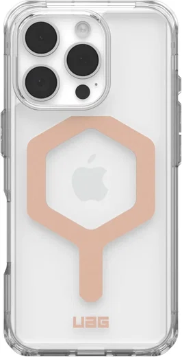 UAG Plyo Apple iPhone 16 Pro Hoesje MagSafe Back Cover Ice Roze afbeelding 9