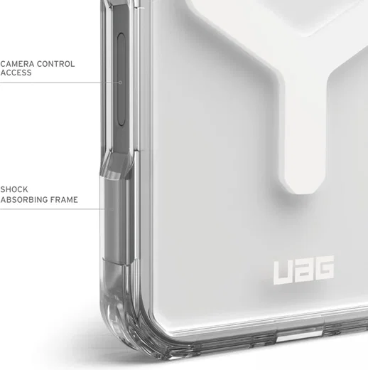 UAG Plyo Apple iPhone 16 Pro Hoesje MagSafe Back Cover Ice Wit afbeelding 5