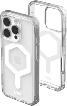 UAG Plyo Apple iPhone 16 Pro Hoesje MagSafe Back Cover Ice Wit