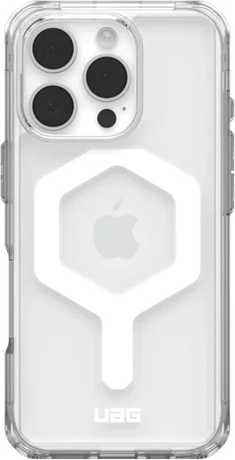 UAG Plyo Apple iPhone 16 Pro Hoesje MagSafe Back Cover Ice Wit afbeelding 2
