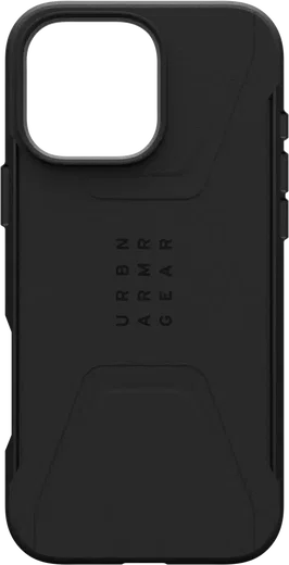UAG Civilian Apple iPhone 16 Pro Max Hoesje MagSafe Back Cover Zwart afbeelding 11