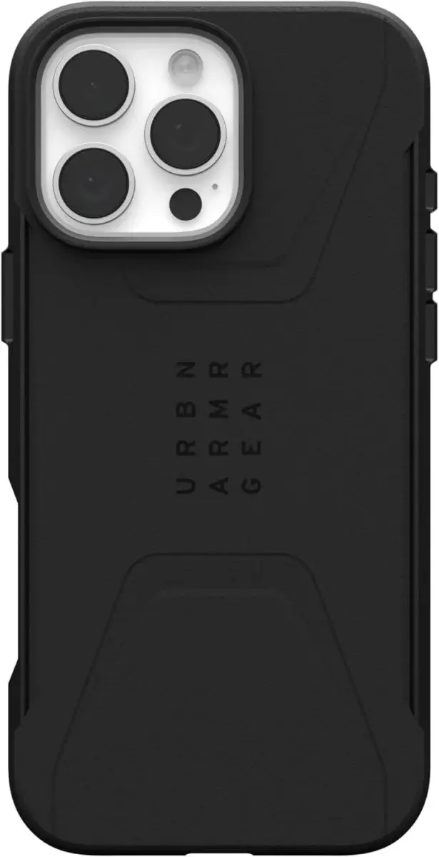 UAG Civilian Apple iPhone 16 Pro Max Hoesje MagSafe Back Cover Zwart afbeelding 2