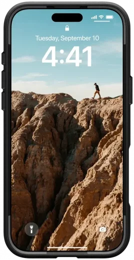 UAG Civilian Apple iPhone 16 Pro Max Hoesje MagSafe Back Cover Zwart afbeelding 9