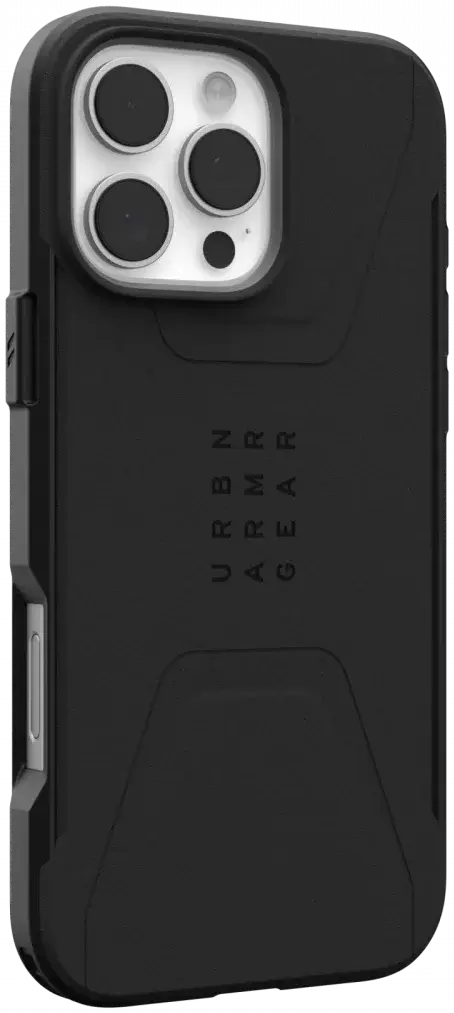 UAG Civilian Apple iPhone 16 Pro Max Hoesje MagSafe Back Cover Zwart afbeelding 12