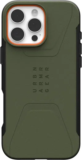 UAG Civilian Apple iPhone 16 Pro Max Hoesje MagSafe Back Cover Groen afbeelding 2