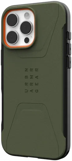 UAG Civilian Apple iPhone 16 Pro Max Hoesje MagSafe Back Cover Groen afbeelding 11