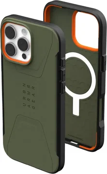 UAG Civilian Apple iPhone 16 Pro Max Hoesje MagSafe Back Cover Groen