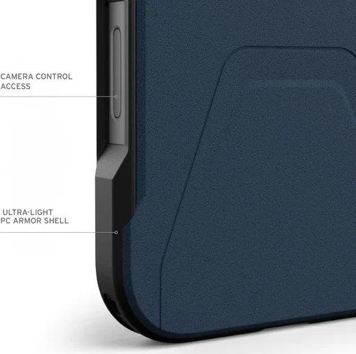 UAG Civilian Apple iPhone 16 Pro Max Hoesje MagSafe Back Cover Blauw afbeelding 5
