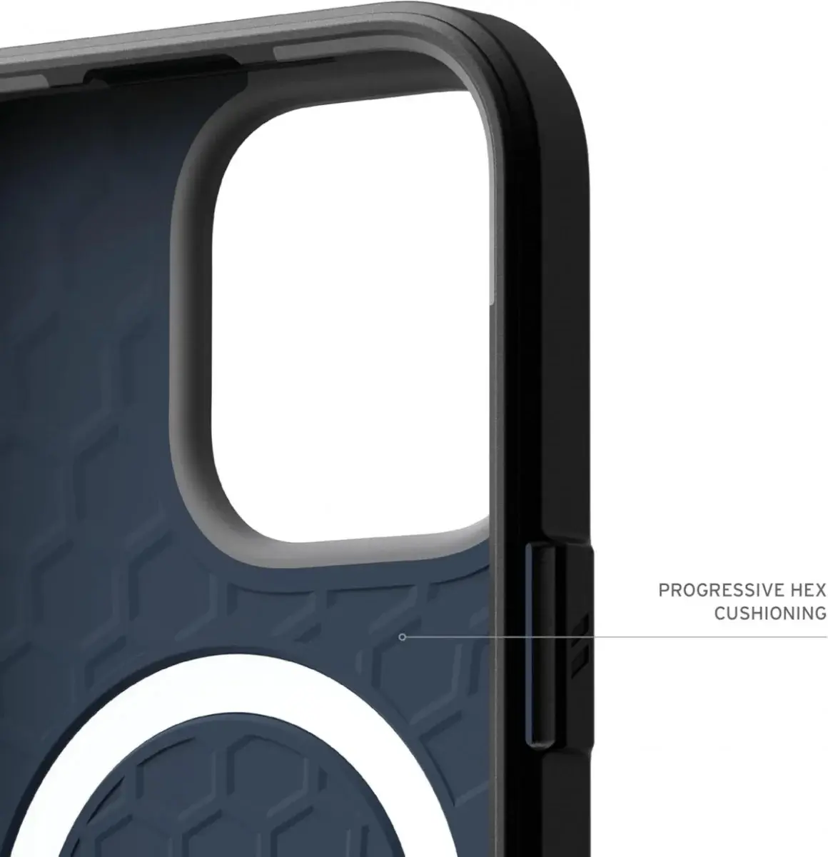 UAG Civilian Apple iPhone 16 Pro Max Hoesje MagSafe Back Cover Blauw afbeelding 7