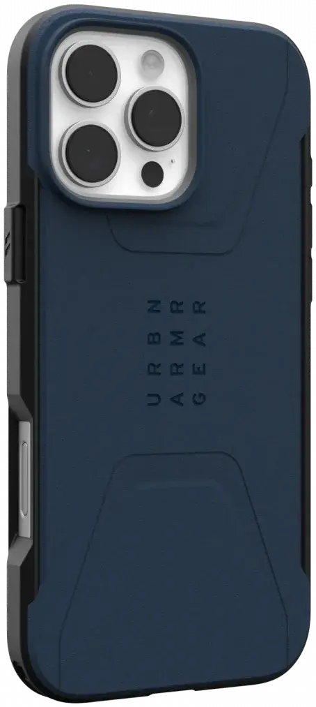 UAG Civilian Apple iPhone 16 Pro Max Hoesje MagSafe Back Cover Blauw afbeelding 12