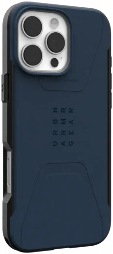 UAG Civilian Apple iPhone 16 Pro Max Hoesje MagSafe Back Cover Blauw afbeelding 12