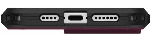 UAG Civilian Apple iPhone 16 Pro Max Hoesje MagSafe Back Cover Bordeaux afbeelding 13