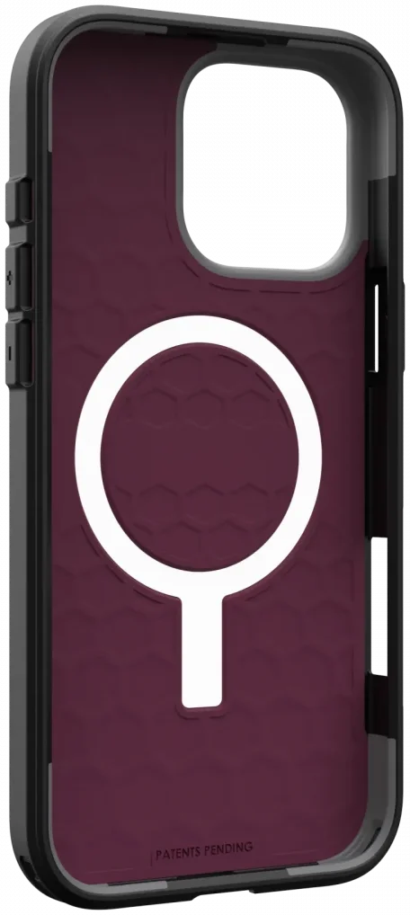 UAG Civilian Apple iPhone 16 Pro Max Hoesje MagSafe Back Cover Bordeaux afbeelding 9
