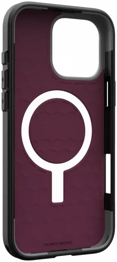 UAG Civilian Apple iPhone 16 Pro Max Hoesje MagSafe Back Cover Bordeaux afbeelding 9