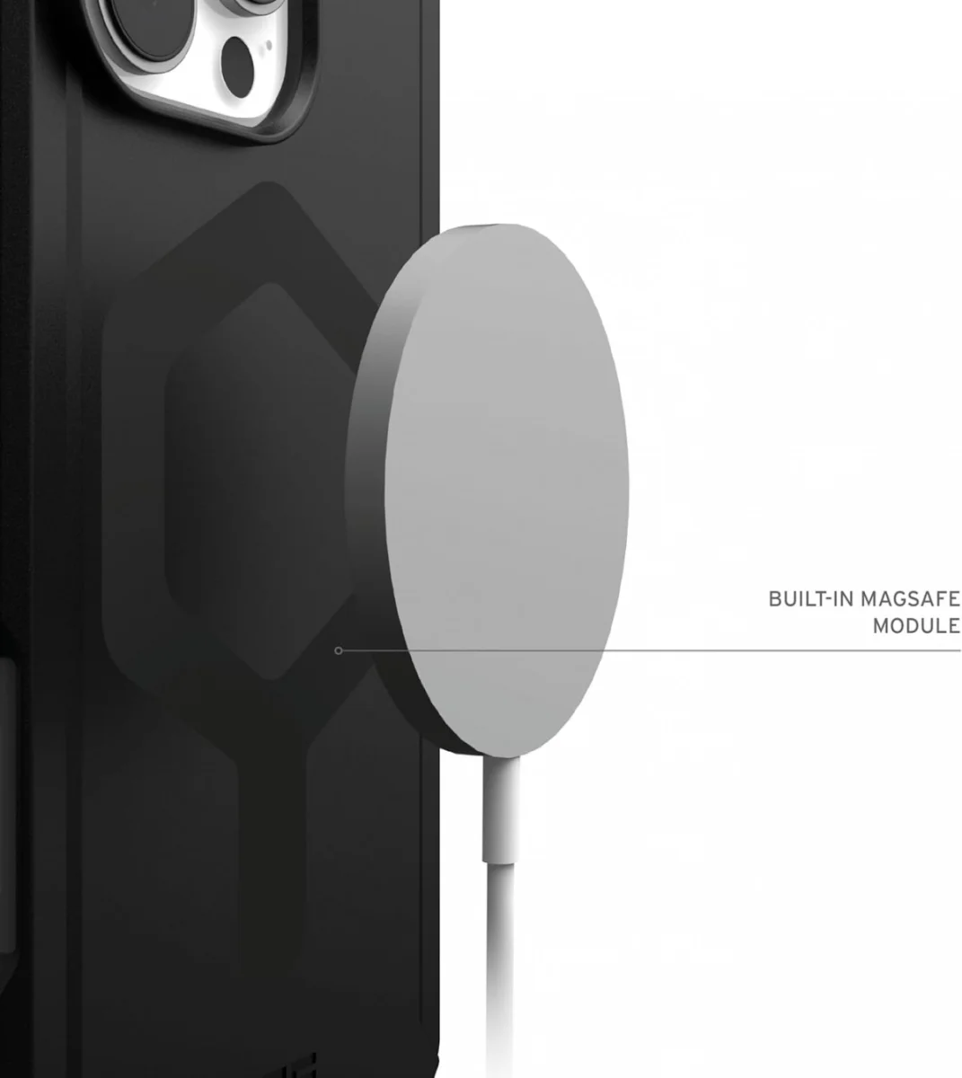 UAG Essential Armor Apple iPhone 16 Pro Max Hoesje MagSafe Back Cover Zwart afbeelding 5