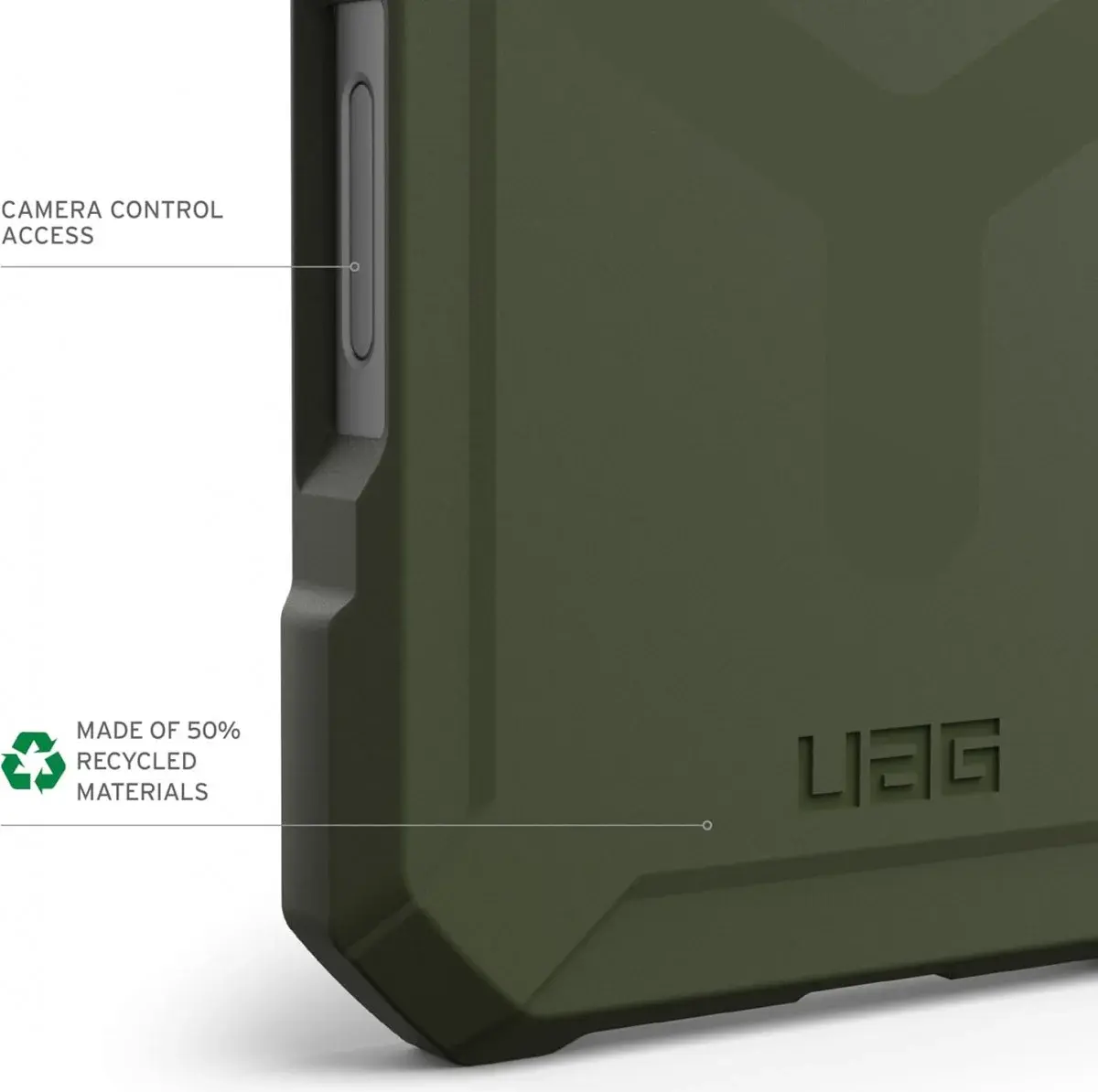 UAG Essential Armor Apple iPhone 16 Pro Max Hoesje MagSafe Back Cover Groen afbeelding 6