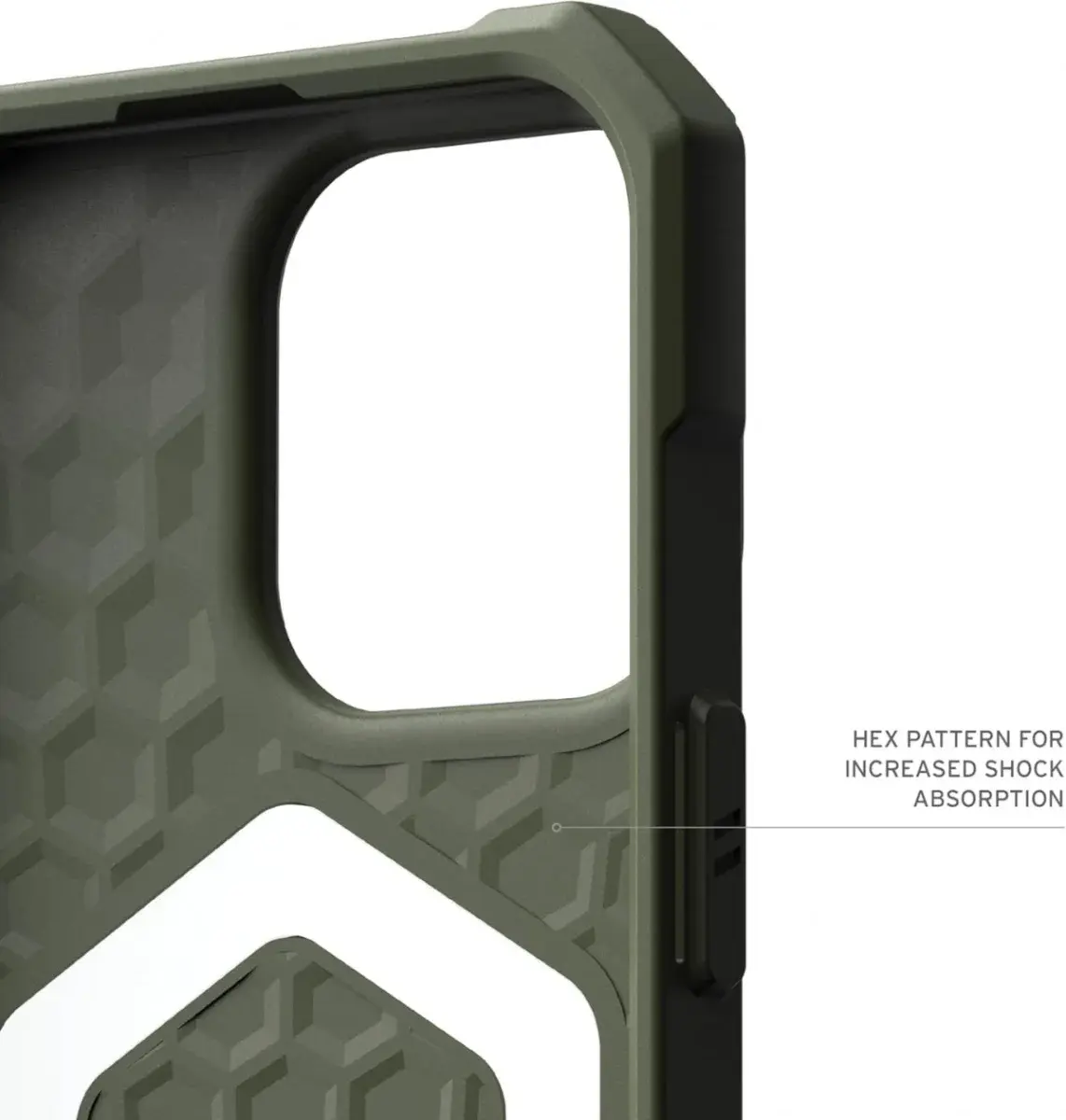 UAG Essential Armor Apple iPhone 16 Pro Max Hoesje MagSafe Back Cover Groen afbeelding 8