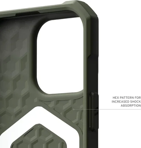 UAG Essential Armor Apple iPhone 16 Pro Max Hoesje MagSafe Back Cover Groen afbeelding 8