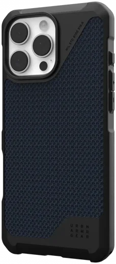 UAG Metropolis LT Apple iPhone 16 Pro Max Hoesje MagSafe Kevlar Back Cover Blauw afbeelding 10
