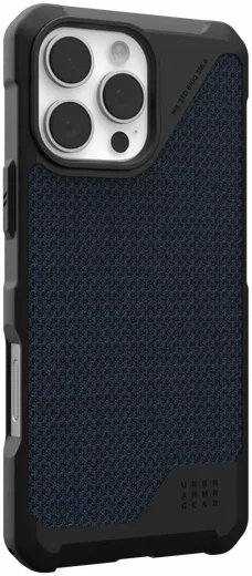 UAG Metropolis LT Apple iPhone 16 Pro Max Hoesje MagSafe Kevlar Back Cover Blauw afbeelding 12