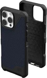 UAG Metropolis LT Apple iPhone 16 Pro Max Hoesje MagSafe Kevlar Back Cover Blauw afbeelding