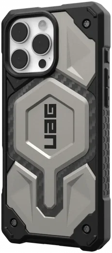 UAG Monarch Pro Apple iPhone 16 Pro Max Hoesje MagSafe Back Cover Titanium afbeelding 2