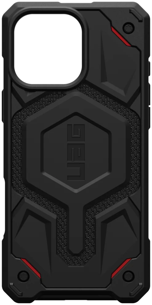 UAG Monarch Pro Apple iPhone 16 Pro Max Hoesje MagSafe Back Cover Kevlar Zwart afbeelding 11