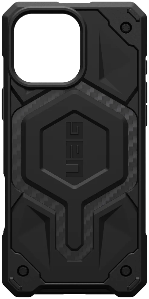 UAG Monarch Pro Apple iPhone 16 Pro Max Hoesje MagSafe Back Cover Carbon Fiber afbeelding 12