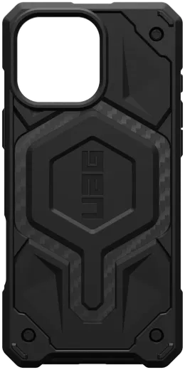 UAG Monarch Pro Apple iPhone 16 Pro Max Hoesje MagSafe Back Cover Carbon Fiber afbeelding 12