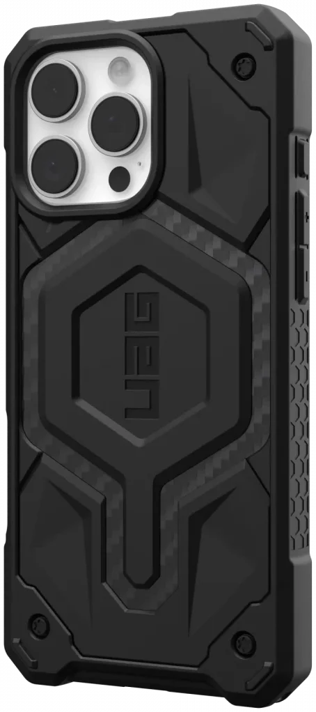 UAG Monarch Pro Apple iPhone 16 Pro Max Hoesje MagSafe Back Cover Carbon Fiber afbeelding 8