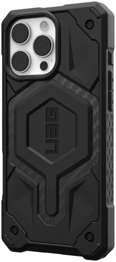 UAG Monarch Pro Apple iPhone 16 Pro Max Hoesje MagSafe Back Cover Carbon Fiber afbeelding 8