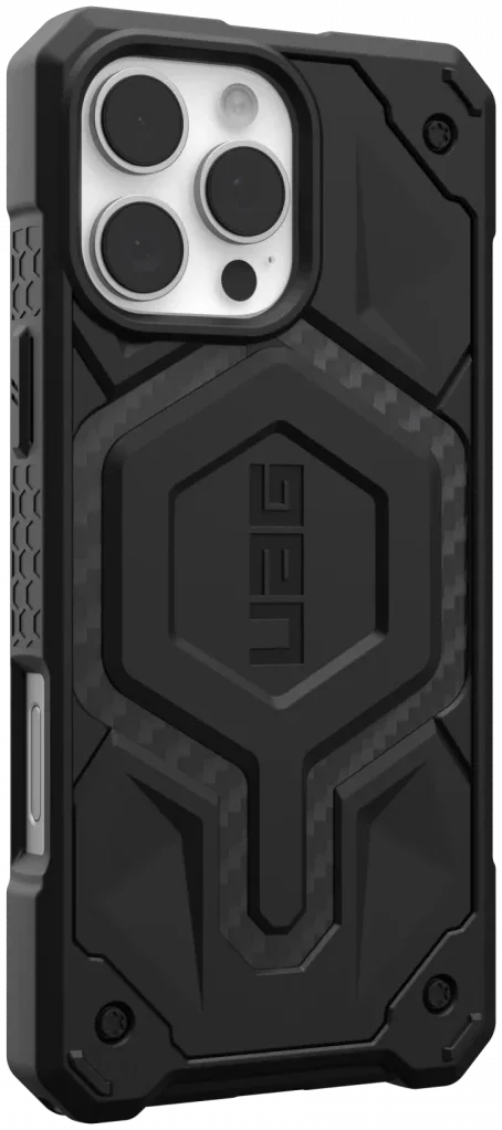 UAG Monarch Pro Apple iPhone 16 Pro Max Hoesje MagSafe Back Cover Carbon Fiber afbeelding 11