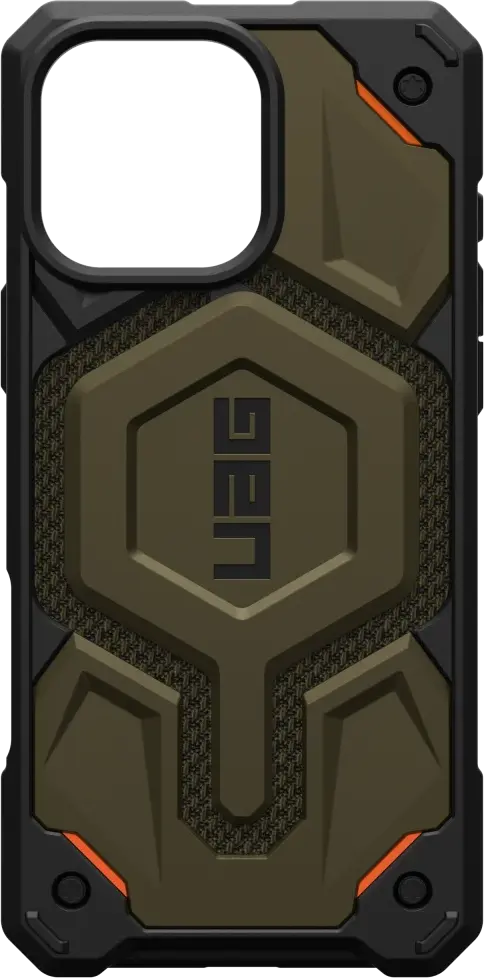 UAG Monarch Pro Apple iPhone 16 Pro Max Hoesje MagSafe Back Cover Kevlar Groen afbeelding 12