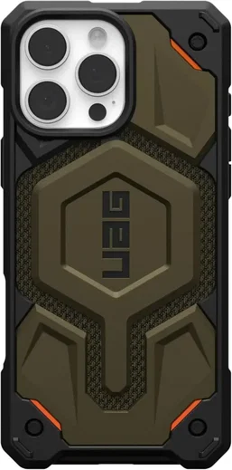 UAG Monarch Pro Apple iPhone 16 Pro Max Hoesje MagSafe Back Cover Kevlar Groen afbeelding 10