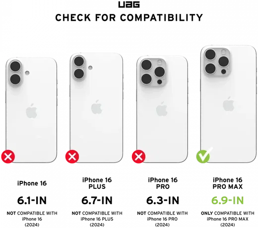 UAG Monarch Pro Apple iPhone 16 Pro Max Hoesje MagSafe Back Cover Kevlar Groen afbeelding 9