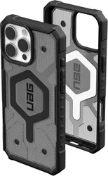UAG Pathfinder Clear Apple iPhone 16 Pro Max Hoesje MagSafe Back Cover Ash afbeelding