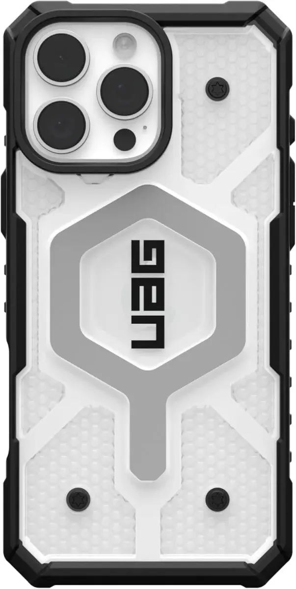 UAG Pathfinder Clear Apple iPhone 16 Pro Max Hoesje MagSafe Back Cover Ice afbeelding 9