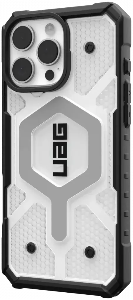 UAG Pathfinder Clear Apple iPhone 16 Pro Max Hoesje MagSafe Back Cover Ice afbeelding 2
