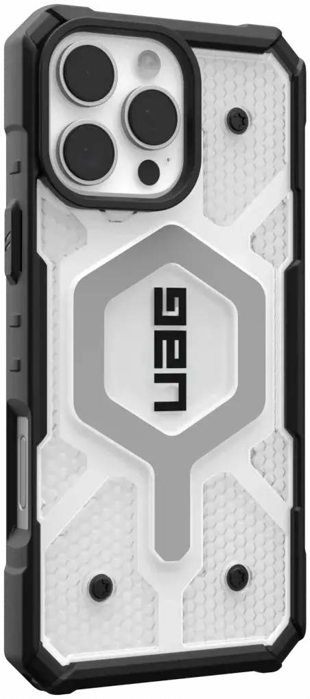 UAG Pathfinder Clear Apple iPhone 16 Pro Max Hoesje MagSafe Back Cover Ice afbeelding 10