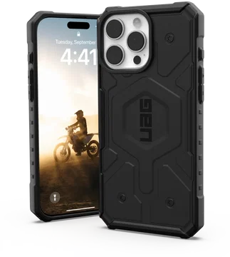 UAG Pathfinder Apple iPhone 16 Pro Max Hoesje MagSafe Back Cover Zwart