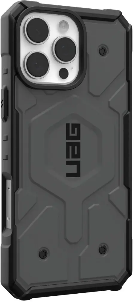 UAG Pathfinder Apple iPhone 16 Pro Max Hoesje MagSafe Back Cover Zilver afbeelding 16
