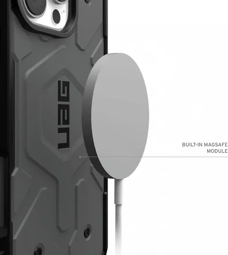 UAG Pathfinder Apple iPhone 16 Pro Max Hoesje MagSafe Back Cover Zilver afbeelding 4