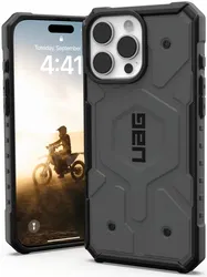 UAG Pathfinder Apple iPhone 16 Pro Max Hoesje MagSafe Back Cover Zilver afbeelding