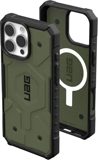 UAG Pathfinder Apple iPhone 16 Pro Max Hoesje MagSafe Back Cover Groen afbeelding 1
