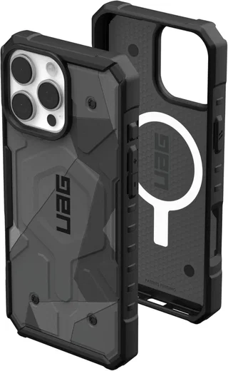 UAG Pathfinder SE iPhone 16 Pro Max Hoesje MagSafe Back Cover Geo Camo afbeelding 1